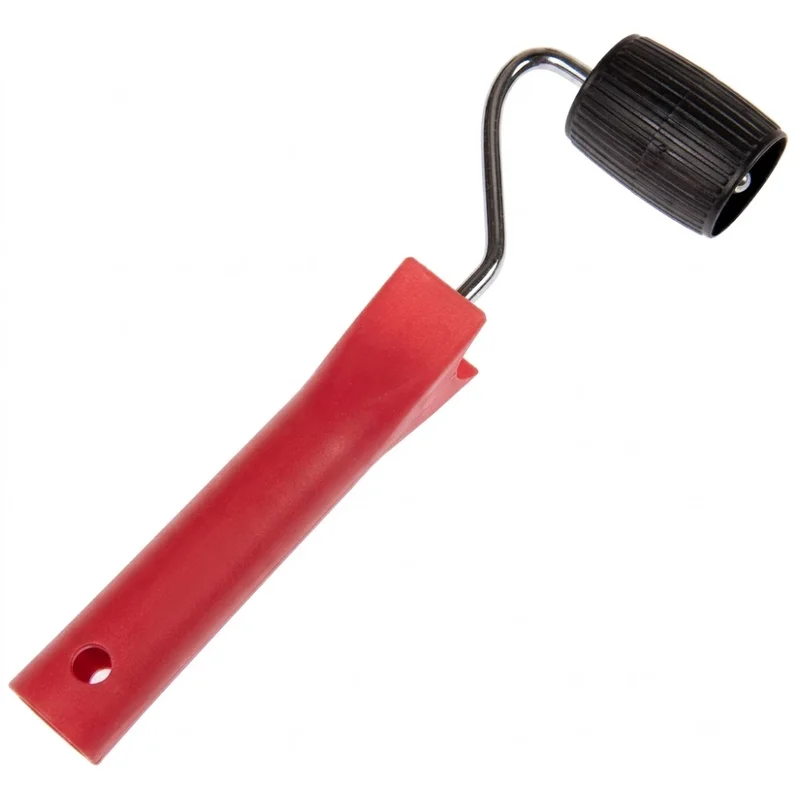 Zylindrische Andrückrolle 50 mm zum Fixieren und gleichmäßigen Anpressen von Fugen, Tapeten oder Membranen.