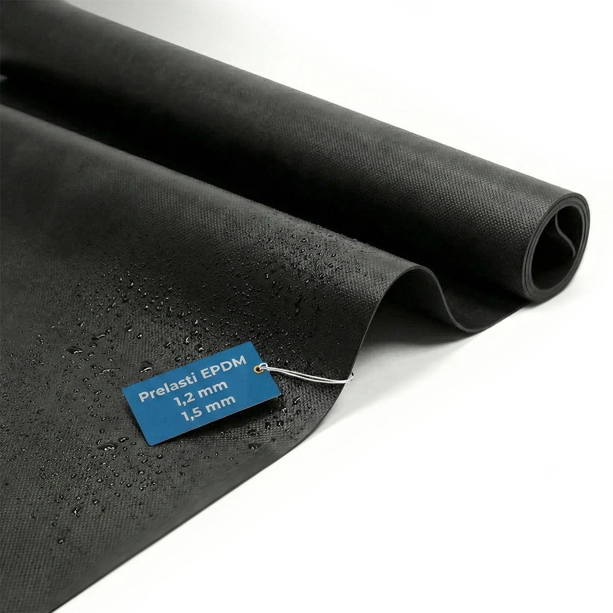 Prelasti S EPDM-Dichtungsbahn 1.2mm und 1.5mm für Flachdach- und Gründachabdichtungen