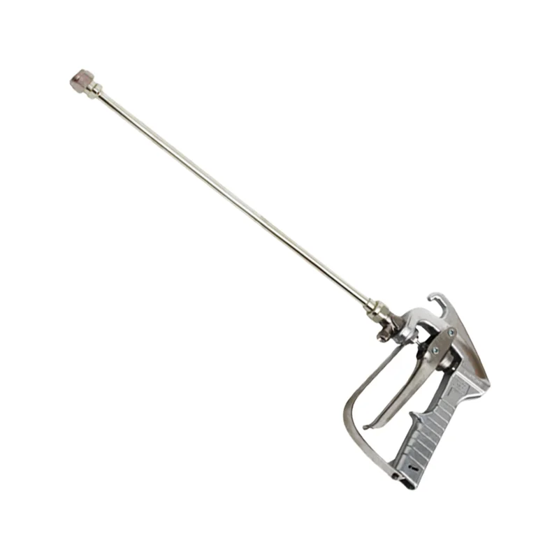 Professionelle Sprühpistole mit langer Lanze für das präzise Auftragen von Flüssigkeiten und Lösungen.